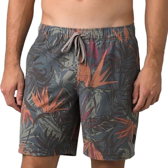 New Men’s prAna Metric E-Waist Zip 8" Inseam Boardshort Size S - Picture 1 of 8